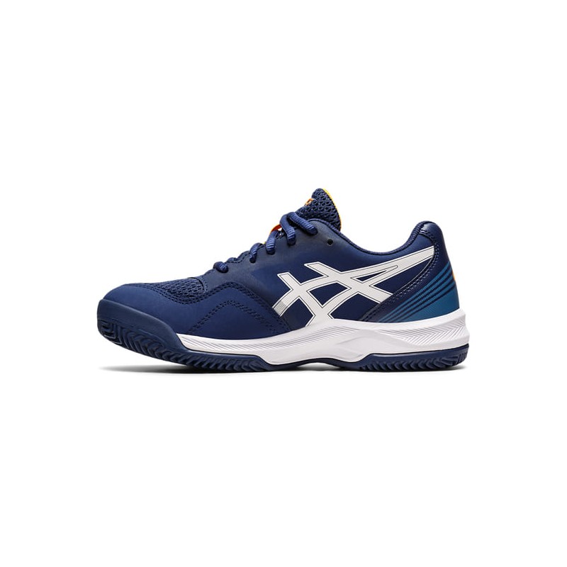 Gel Padel Pro 5 Gs Junior Deep Ocean/White