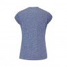 Camiseta Babolat Play Cap Sleeve Junior Blanco/Azul