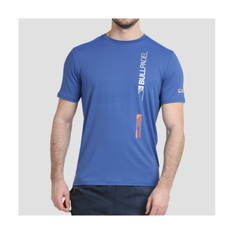 Camiseta Bullpadel Adive Azul Intenso