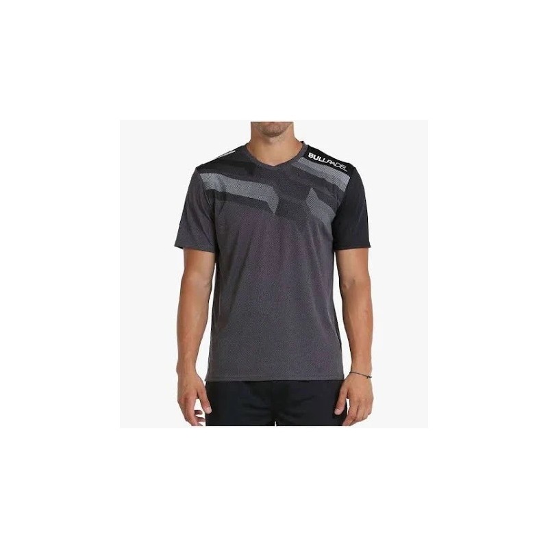 Camiseta Bullpadel Oxear Negro Vigore