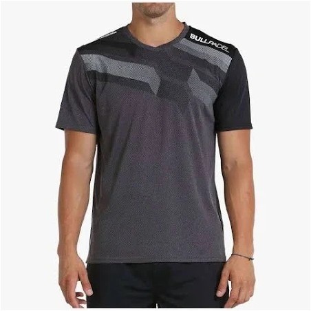 Camiseta Bullpadel Oxear Negro Vigore