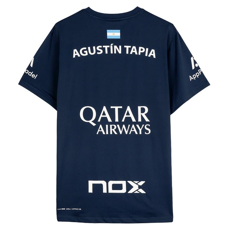 Camiseta Nox AT10 Agustín Tapia Azul