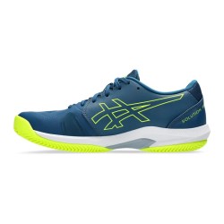 Asics Solution Swift FF 2 Clay Mako Blue/Safety Yellow