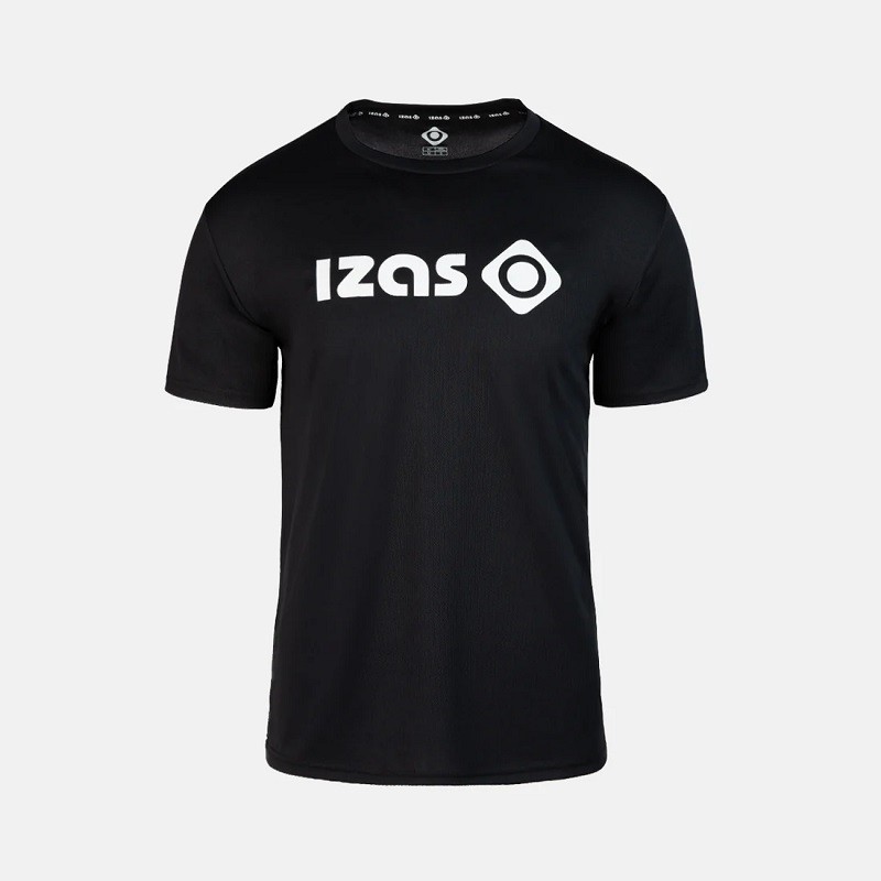 Camiseta Izas Creus Big Black/White