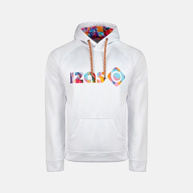 Sudadera Izas Duero Unisex White Multicolor