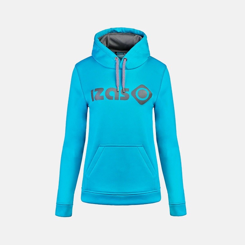 Sudadera Izas Duero Woman Turquoise