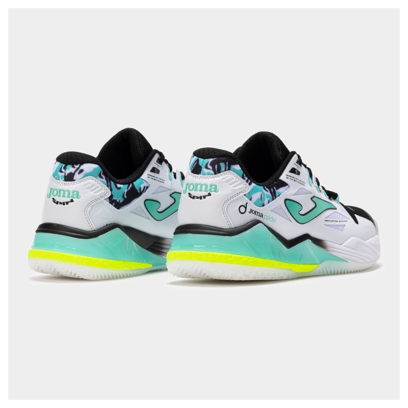 Zapatillas Joma SPIN MEN 2542 BLANCO TURQUESA