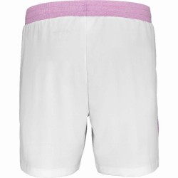 Short Babolat Lebrón Blanco/Rosa