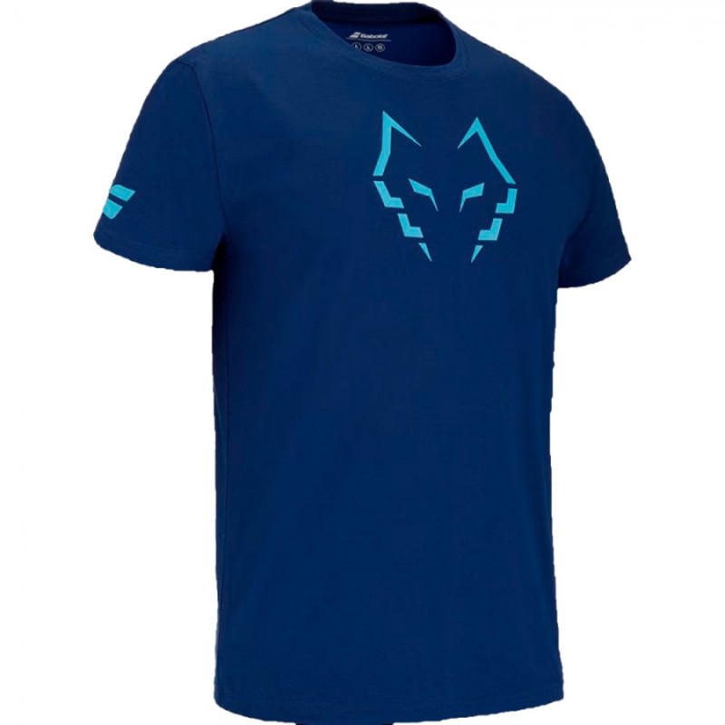 Camiseta Babolat Lebrón Algodón Estate Blue