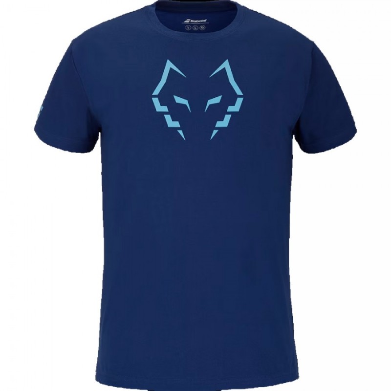 Camiseta Babolat Lebrón Algodón Estate Blue