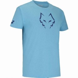 Camiseta Babolat Lebrón Algodón Cyan Blue