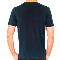 Camiseta Bullpadel Smash Amarillo Flúor
