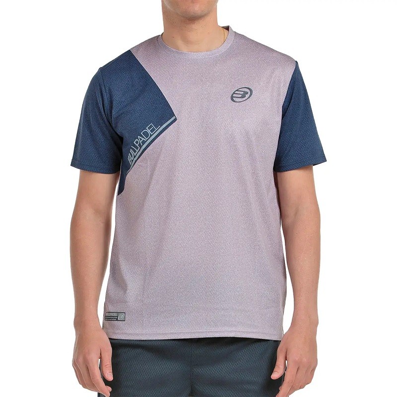 Camiseta Bullpadel Broce Gris Medio Vigore