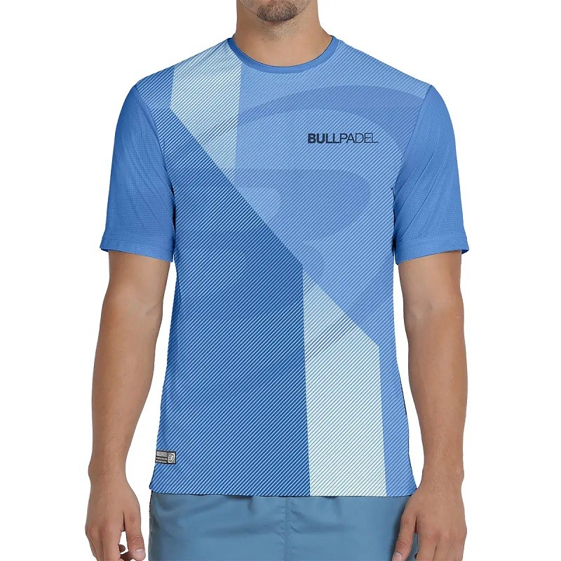 Camiseta Bullpadel Brumo Azul Atómico