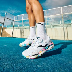 Zapatillas Joma Smash 25 Clay Blanco/Multicolor