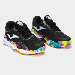 Zapatillas Joma Smash 25 Clay Negro/Multicolor Unisex
