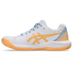 Asics Gel Dedicate 8 Padel White/Orange Glow