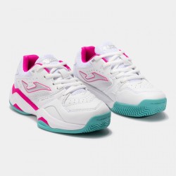 Zapatillas Joma Master 1000 Junior White/Fucsia