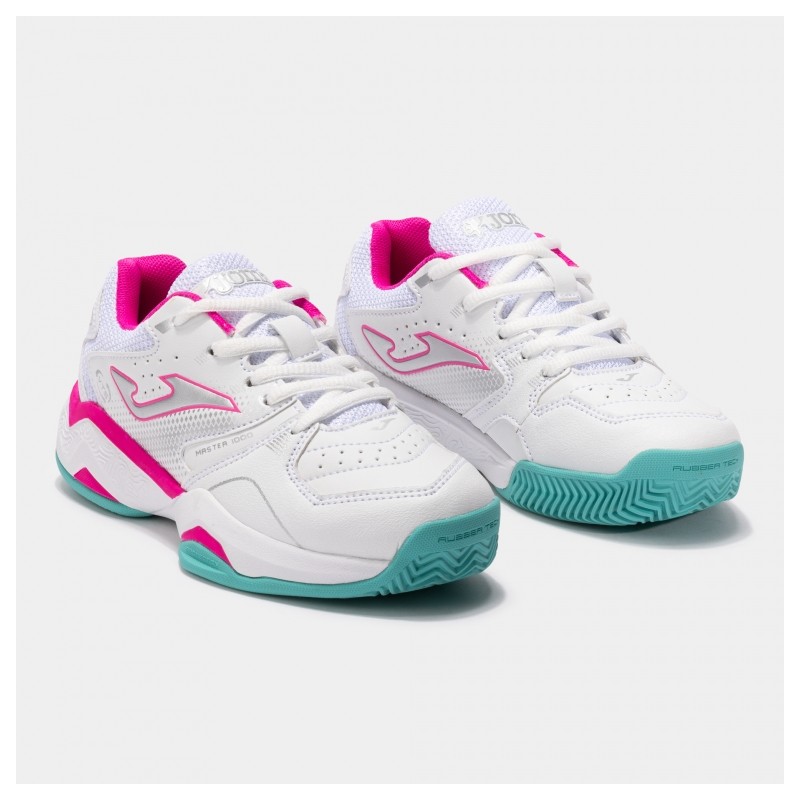 Zapatillas Joma Master 1000 Junior White/Fucsia