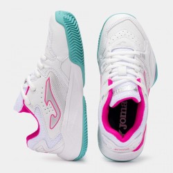 Zapatillas Joma Master 1000 Junior White/Fucsia