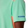 Camiseta Asics Court SS Menthol/Vivid Coral