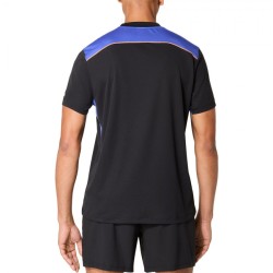 Camiseta Asics Court SS Black/Dark Cobalt