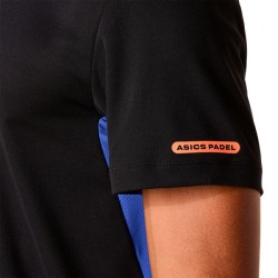 Camiseta Asics Court SS Black/Dark Cobalt