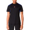 Camiseta Asics Court SS Black/Dark Cobalt