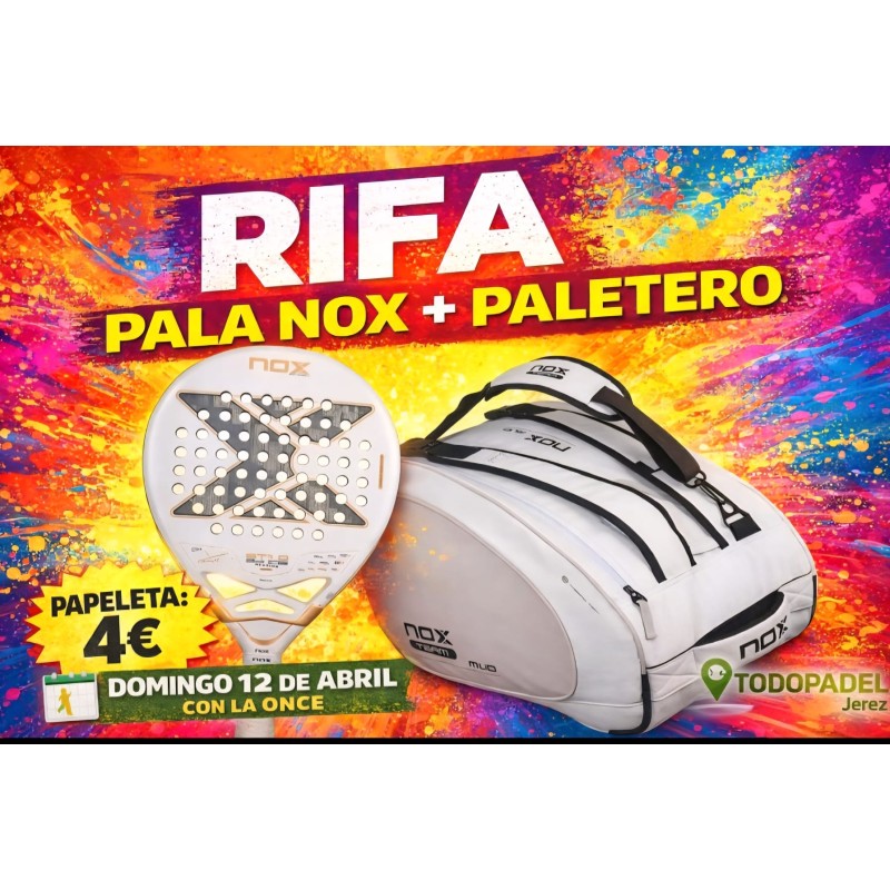 RIFA PACK AT10 GENIUS 12K 2026 + PALETERO NOX